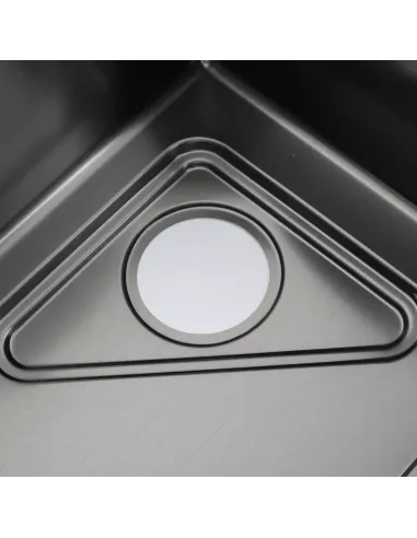 Мойка для кухни прямоугольная Gappo GS7246-6 из нержавеющей стали, 720 x 460 x 215 мм, покрытие Pvd