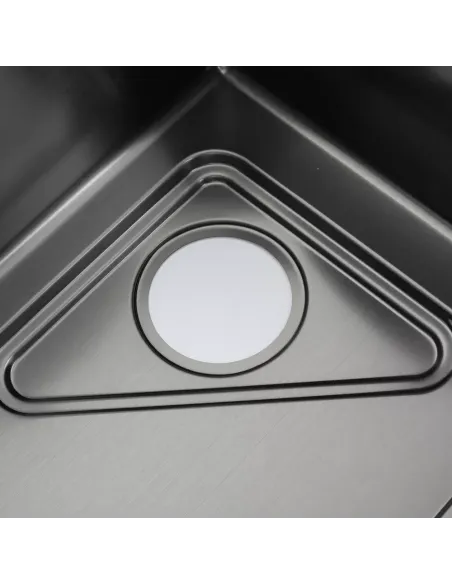 Мойка для кухни прямоугольная Gappo GS7246-6 из нержавеющей стали, 720 x 460 x 215 мм, покрытие Pvd