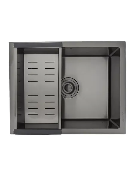 Миття для кухні прямокутне Gappo GS5040-6 з нержавіючої сталі, 500 x 400 x 215 мм, покриття Pvd