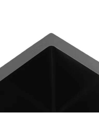 Мойка для кухни прямоугольная Gappo GS7850-6R из нержавеющей стали, 780 x 500 x 215 мм, покрытие Pvd, чаша справа