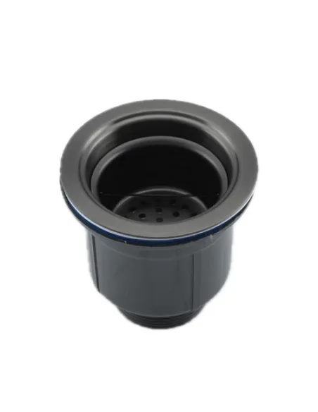 Мойка для кухни прямоугольная Gappo GS7850-6R из нержавеющей стали, 780 x 500 x 215 мм, покрытие Pvd, чаша справа