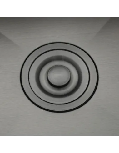 Мойка для кухни прямоугольная Gappo GS7850-6L из нержавеющей стали, 780 x 500 x 215 мм, покрытие Pvd, чаша слева