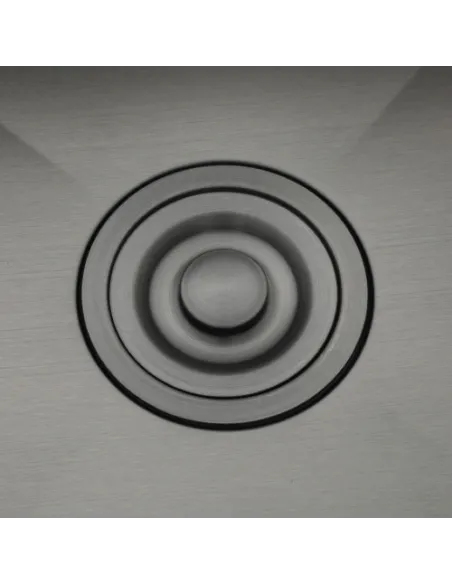 Мойка для кухни прямоугольная Gappo GS7850-6L из нержавеющей стали, 780 x 500 x 215 мм, покрытие Pvd, чаша слева