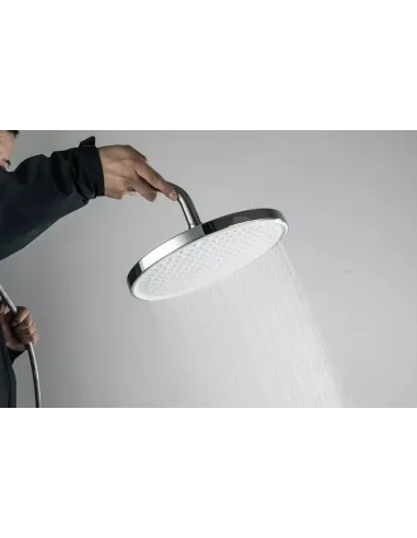 Лійка тропічний душ Gappo G002-26, 260 мм, кругла, білий хром.