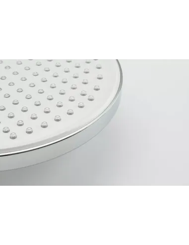 Лійка тропічний душ Gappo G002-26, 260 мм, кругла, білий хром.