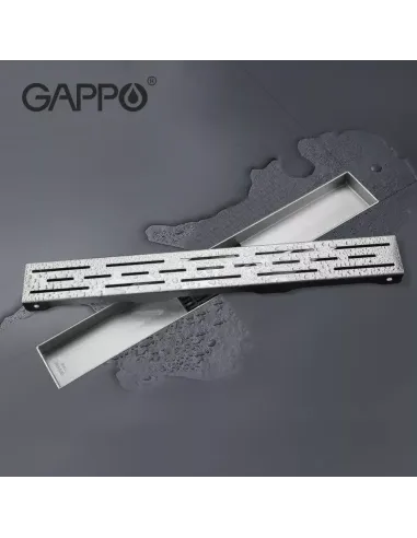 Душовий трап Gappo G87007-1, 70 х 700 мм, нержавіюча сталь