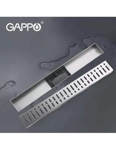 Душовий трап Gappo G85007-3, 70 х 500 мм, нержавіюча сталь