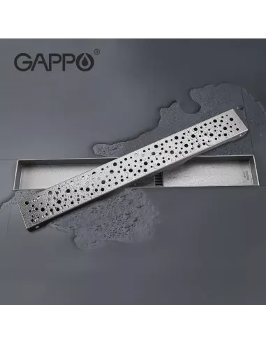 Душевой трап Gappo G85007-2, 70 х 500 мм, нержавеющая сталь