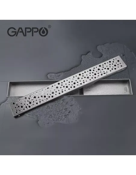 Душовий трап Gappo G86007-2, 70 х 600 мм, нержавіюча сталь