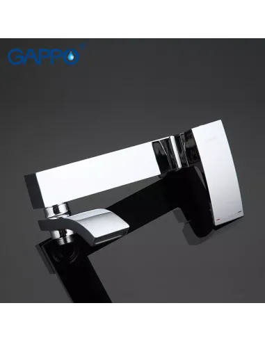 Змішувач для ванни Gappo G3207, хром, з душовим набором