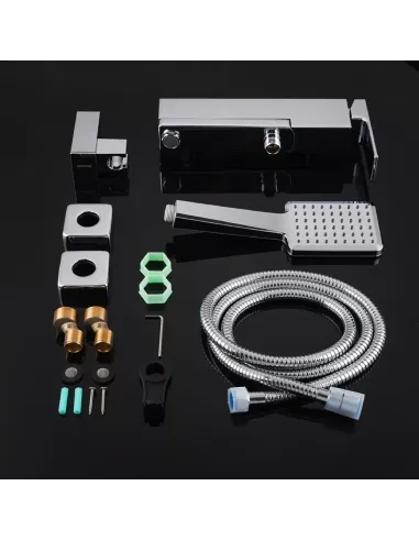 Змішувач для ванни Gappo G3218, хром, з душовим набором