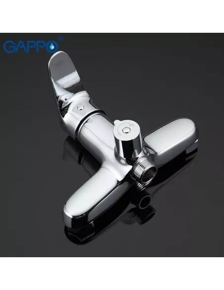 Смеситель для ванны Gappo G2236, хром, с душевым набором