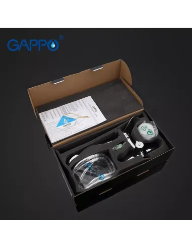Смеситель для ванны Gappo G2236, хром, с душевым набором