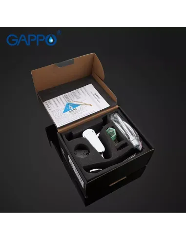 Смеситель для ванны Gappo G3236, хром, с душевым набором