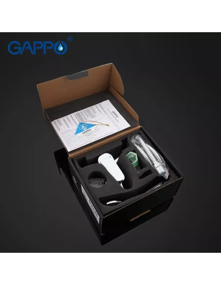 Смеситель для ванны Gappo G3236, хром, с душевым набором