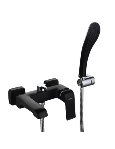 Змішувач для ванни Gappo G3250, чорний, з душовим набором