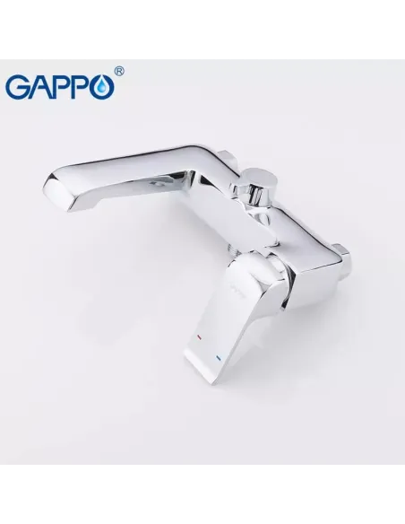 Смеситель для ванны Gappo G3250-8, хром, с душевым набором