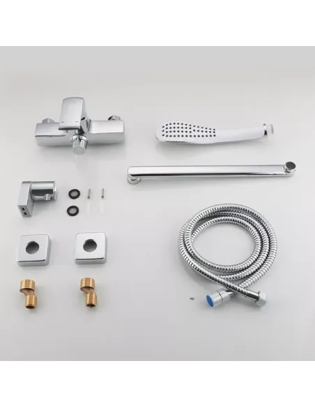 Смеситель для ванны Gappo G2250-8, хром, с душевым набором