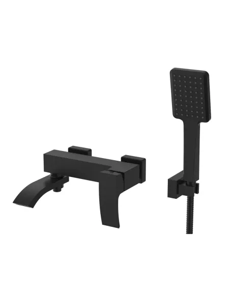 Змішувач для ванни Gappo G3207-6, чорний, з душовим набором