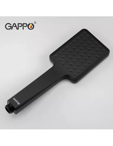 Змішувач для ванни Gappo G3207-6, чорний, з душовим набором