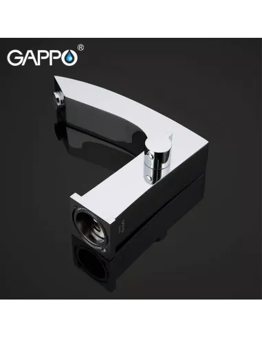 Змішувач для ванни на борт Gappo G1107, хром, з душовим набором