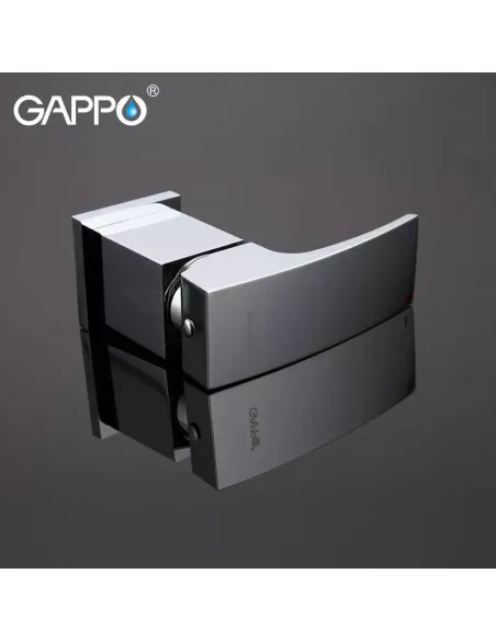 Змішувач для ванни на борт Gappo G1107, хром, з душовим набором