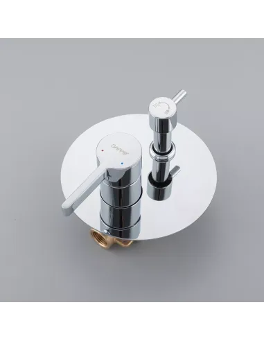 Душова система прихованого монтажу Gappo G7104, хром