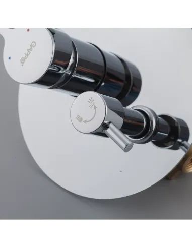 Душова система прихованого монтажу Gappo G7104, хром