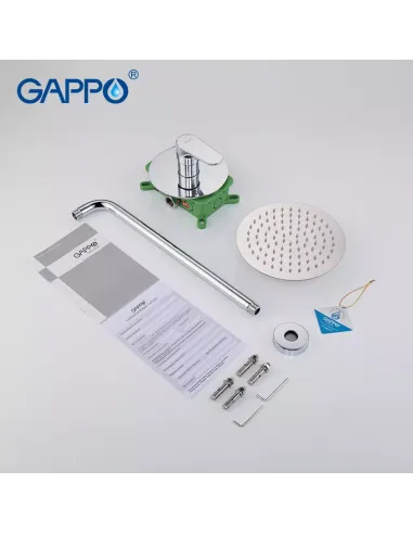 Душевая система скрытого монтажа Gappo G7101, хром