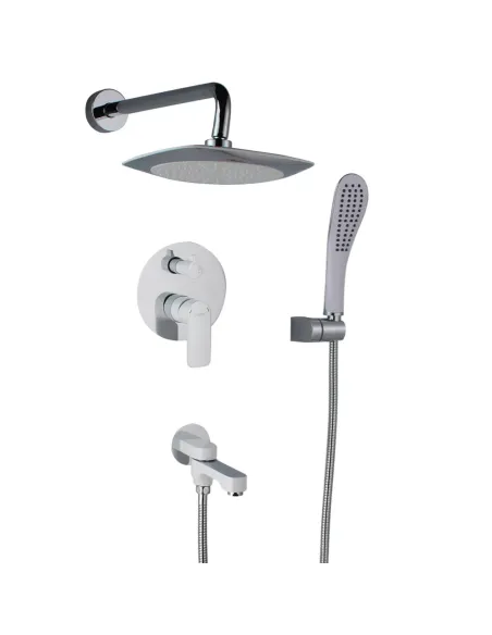 Душевая система скрытого монтажа Gappo G7148-8, белый