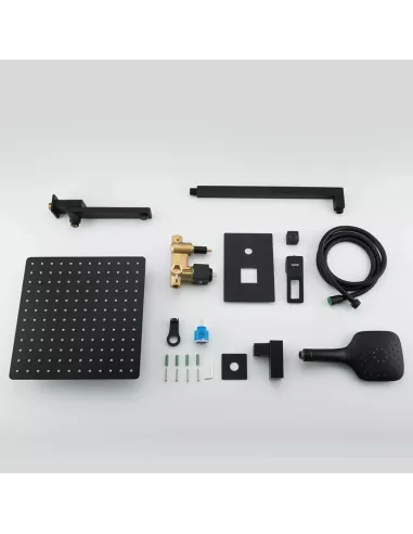 Душевая система скрытого монтажа Gappo G7117-6, черный