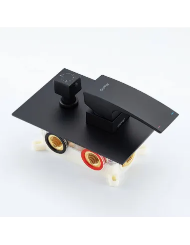 Душова система прихованого монтажу Gappo G7107-76, чорний