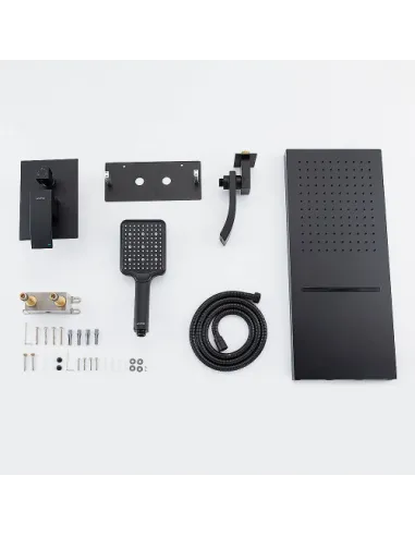 Душова система прихованого монтажу Gappo G7107-76, чорний