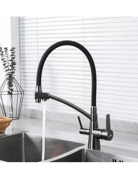 Змішувач для кухні з підключенням до фільтру Gappo G4398-19