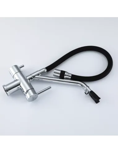 Смеситель для кухни с подключением к фильтру Gappo G4398-80, хром