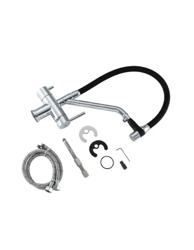 Смеситель для кухни с подключением к фильтру Gappo G4398-80, хром