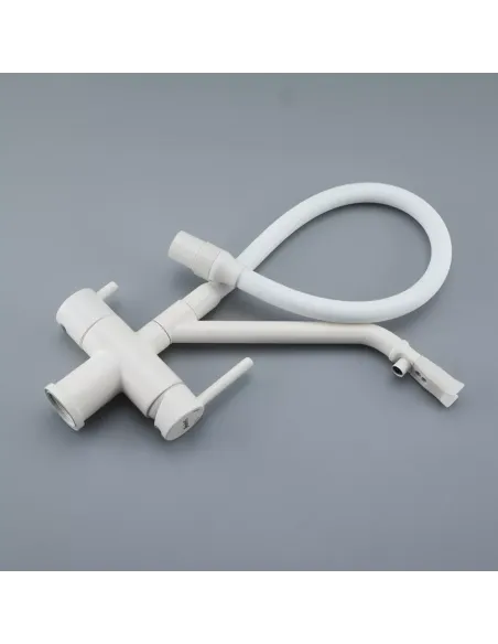 Змішувач для кухні з підключенням до фільтра Gappo G4398-88, білий