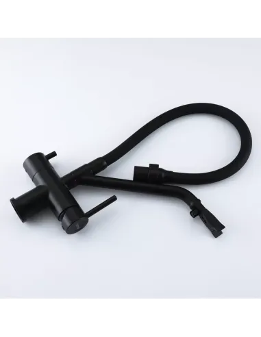 Смеситель для кухни с подключением к фильтру Gappo G4398-86, черный