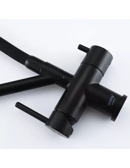 Смеситель для кухни с подключением к фильтру Gappo G4398-86, черный