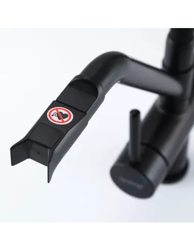 Смеситель для кухни с подключением к фильтру Gappo G4398-86, черный