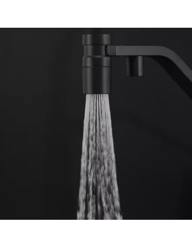 Смеситель для кухни с подключением к фильтру Gappo G4395-66, черный