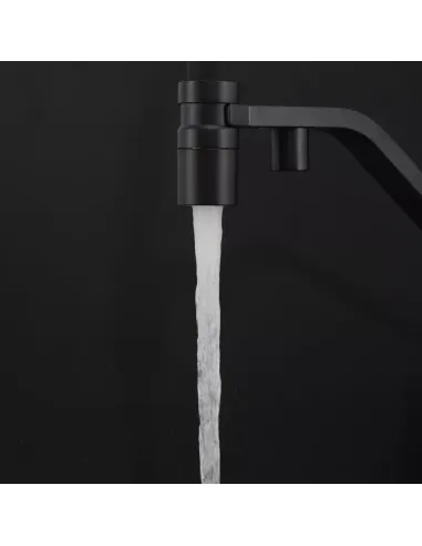 Смеситель для кухни с подключением к фильтру Gappo G4395-66, черный