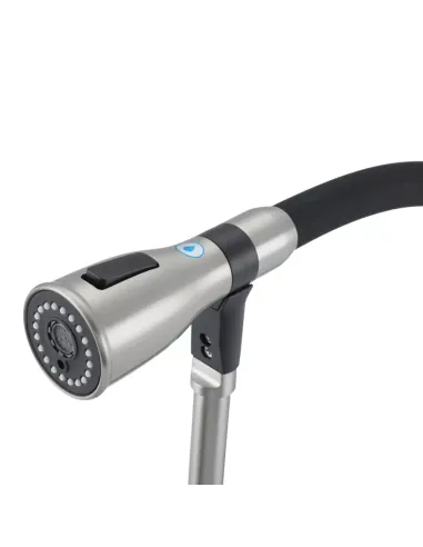 Смеситель для кухни с подключением к фильтру Gappo G4399-75, сатин, черный