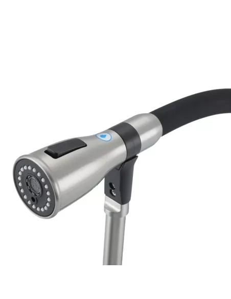 Смеситель для кухни с подключением к фильтру Gappo G4399-75, сатин, черный