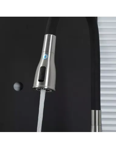 Смеситель для кухни с подключением к фильтру Gappo G4399-65, сатин