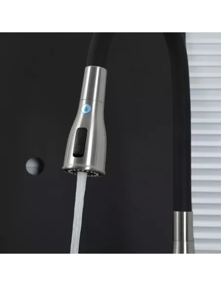 Смеситель для кухни с подключением к фильтру Gappo G4399-65, сатин