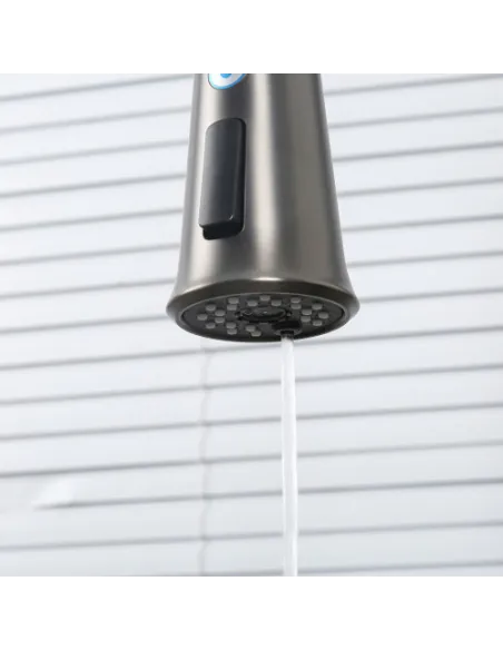 Смеситель для кухни с подключением к фильтру Gappo G4398-69, серый