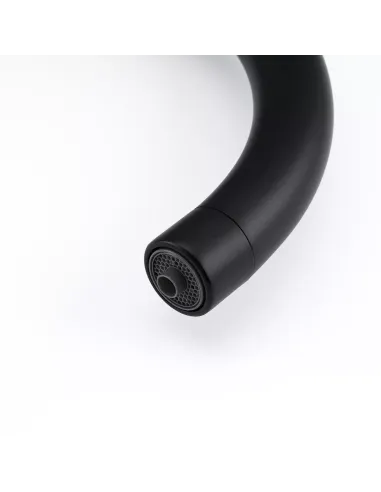 Змішувач для кухні з підключенням до фільтру Gappo G4303-6, чорний