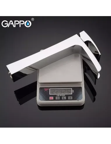 Смеситель для умывальника Gappo G1007-21, высокий, каскадный излив