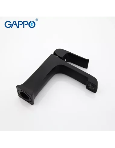 Змішувач для умивальника Gappo G1050, чорний, одноважільний